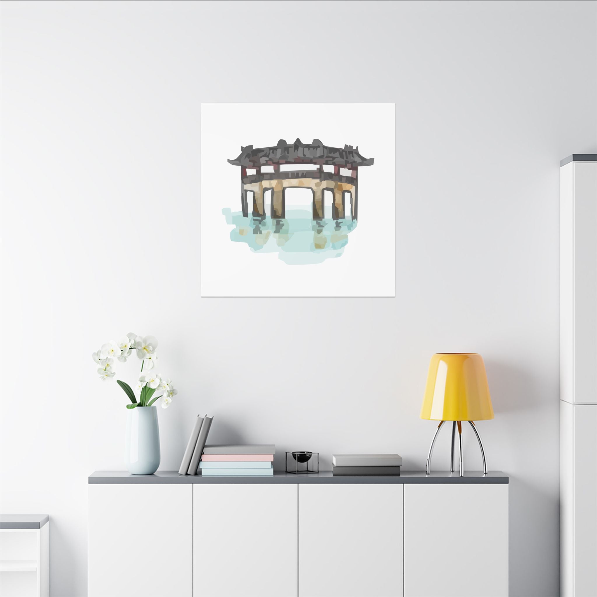Hoi An Japanese Bridge Vietnam Canvas Wall Art
