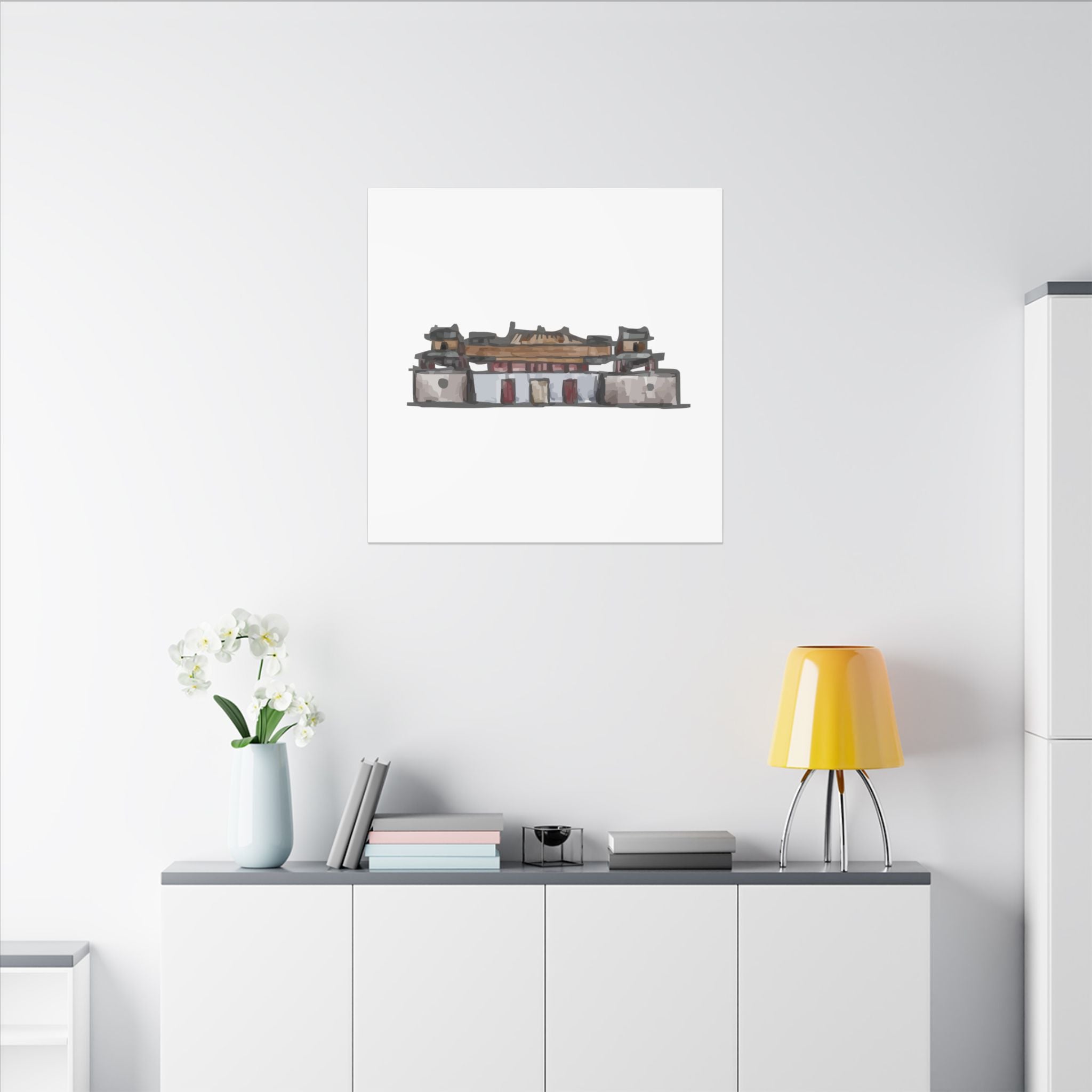 Hue Imperial City Vietnam Canvas Wall Art