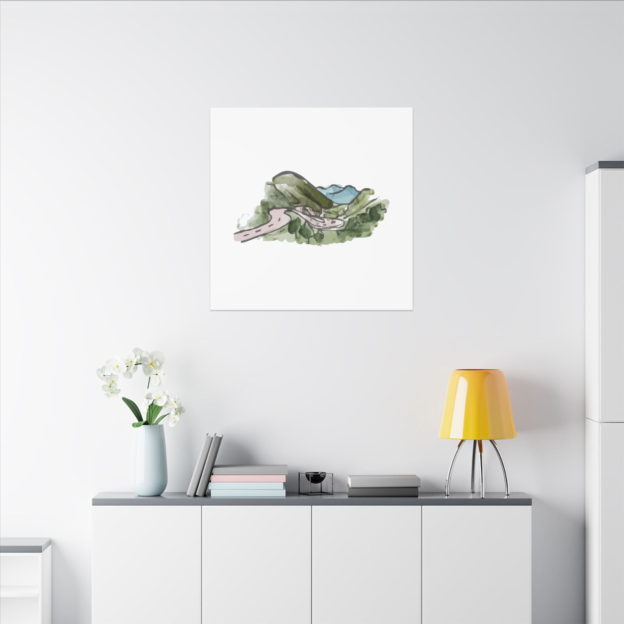 Ha Giang Loop Vietnam Mountain Road Canvas Wall Art