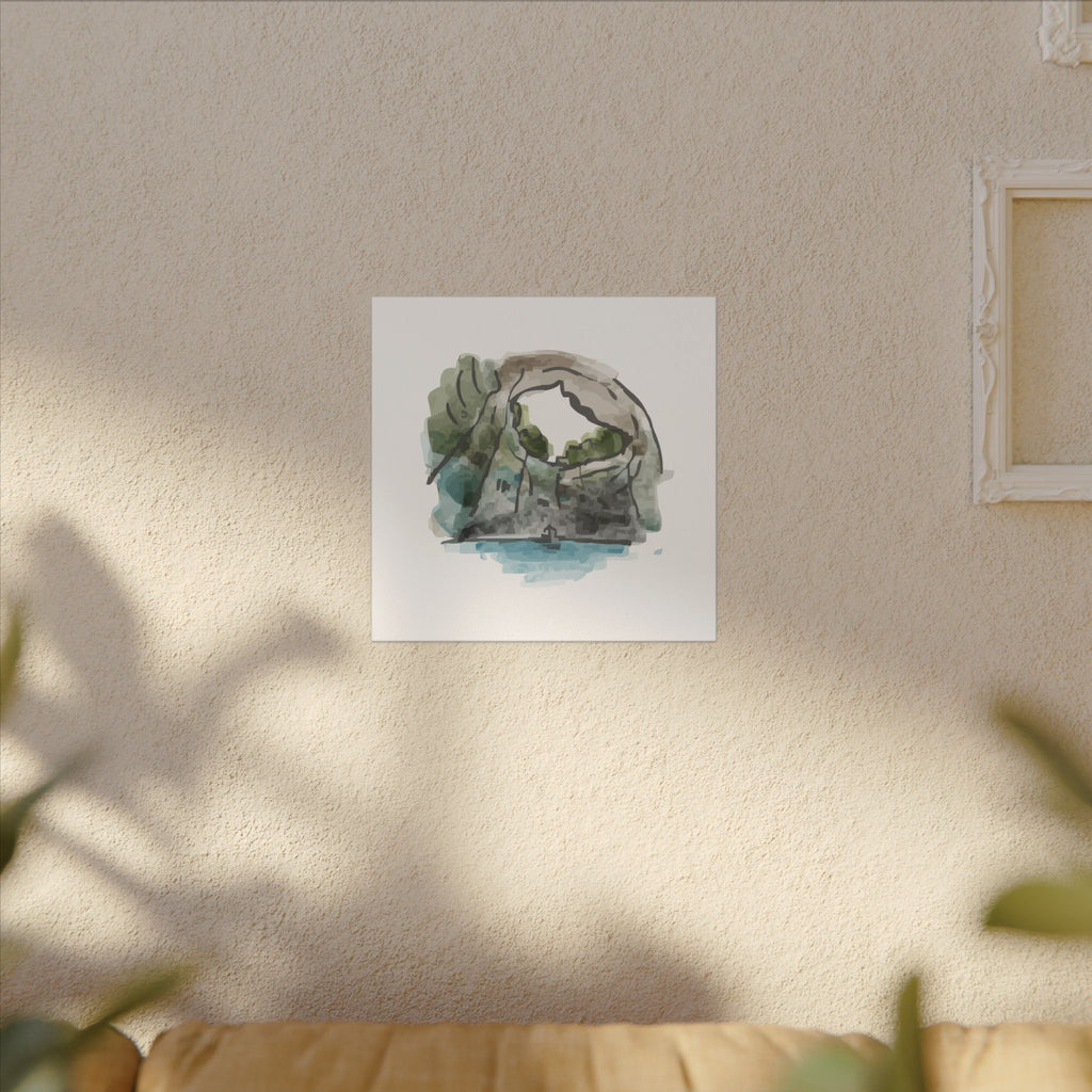 Son Tra Cave Da Nang Vietnam Canvas Wall Art