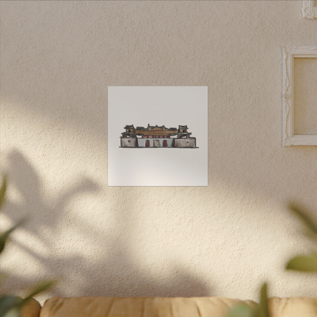 Hue Imperial City Vietnam Canvas Wall Art
