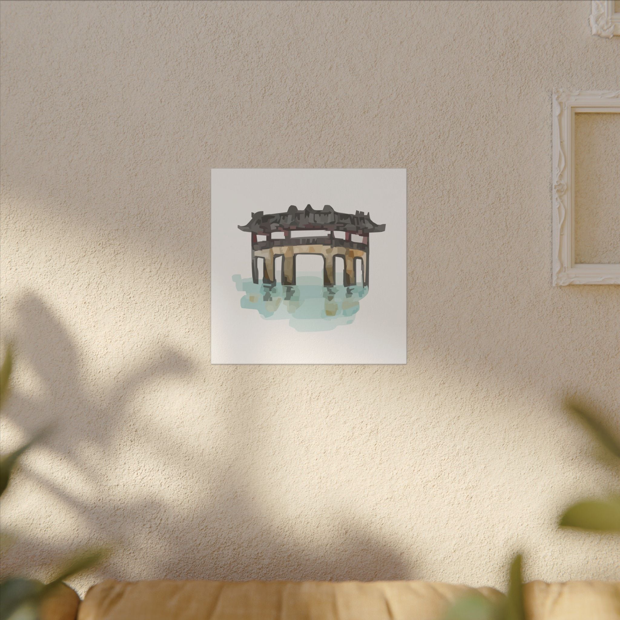 Hoi An Japanese Bridge Vietnam Canvas Wall Art
