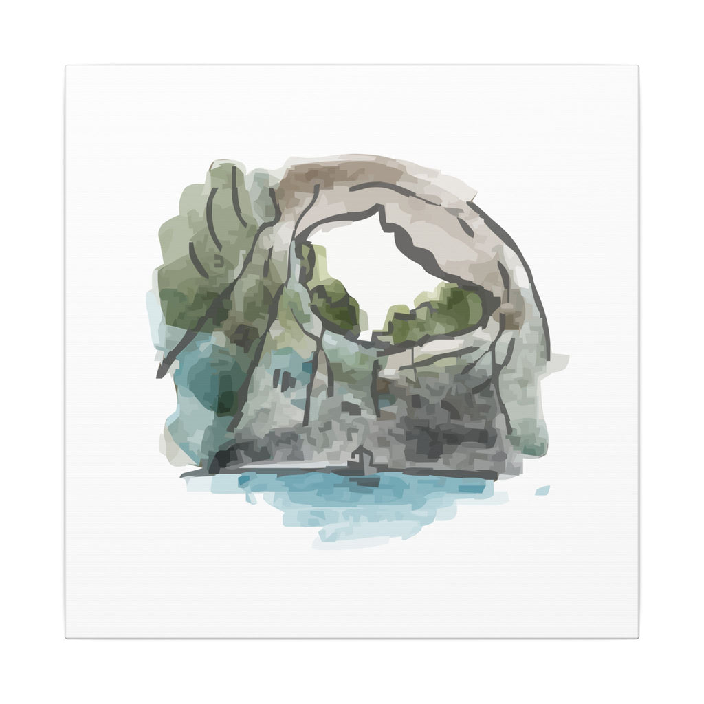 Son Tra Cave Da Nang Vietnam Canvas Wall Art