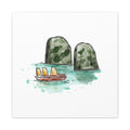 Ha Long Bay Vietnam Wall Art Canvas Print